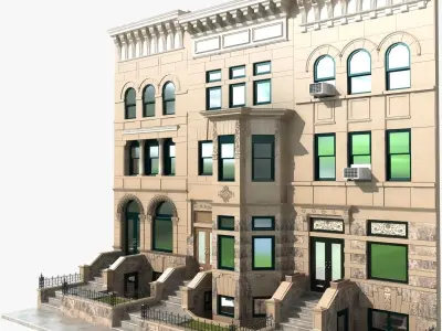 Hystoric NYC Townhouse 3D model