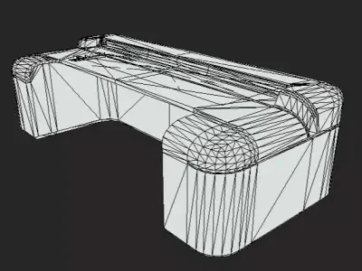lumen hologram desk Free low-poly 3D model