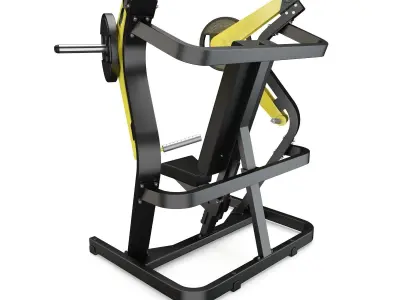 Technogym - Plate Loaded - Chest Press 3D model