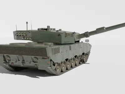 Leopard 2 3D model