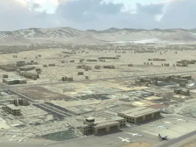 Kabul Afghanistan 3D model
