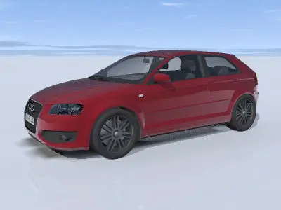 Audi S3 Free 3D model