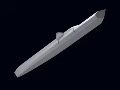 Sensor Pod for F-22 Raptor 3D model