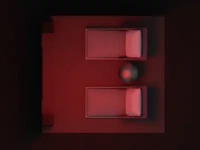 Isomeric Private Home Cinema 3D model