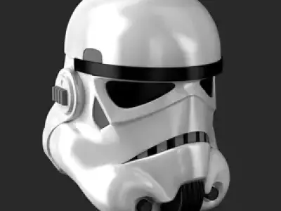 Stormtrooper Imperial Issue helmet Free 3D model