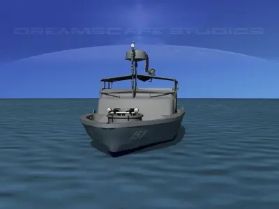 PBR Patrol Boat Riverine 3D model
