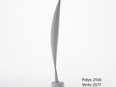 Bird in Space by Constantin Brancusi Free 3D model