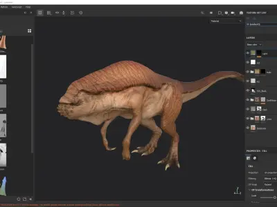 Parasite Family Sio Low-poly 3D model