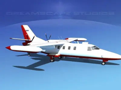 Dreamscape AF-44 Star Executive V03 3D model