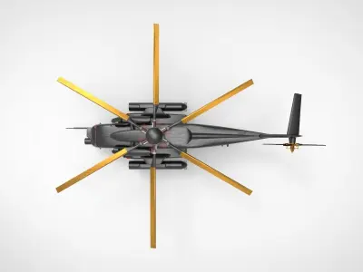 Sikorsky CH-53 3D model