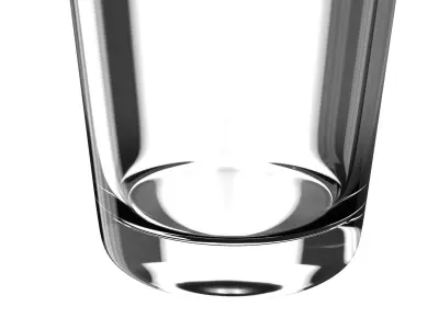Tall Glass Free low-poly 3D model