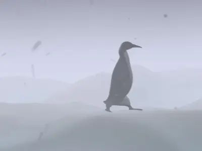 Penguin Rigged 3D model
