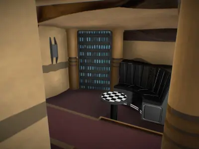 Star Wars - Solar Sail Low-poly 3D model