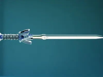 Master Sword 3D model