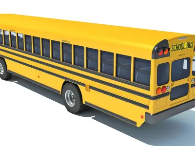 School Bus 3D model