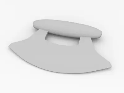 Ulu Knife 3D model