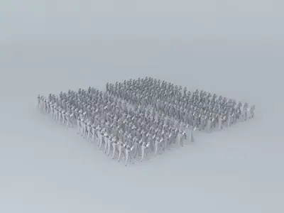 small army Free 3D model