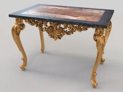 Table X6 CNC 3D model