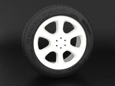 Gtr rims Free 3D model