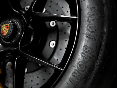 MICHELIN Pilot Sport GT Slick 27 65 R18 S9L 3D model
