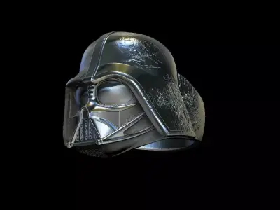 Star Wars Darth Vader Ring   3D print model