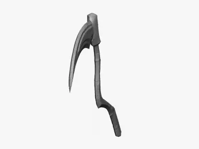 Weapon Scythe Level 3 Free 3D model