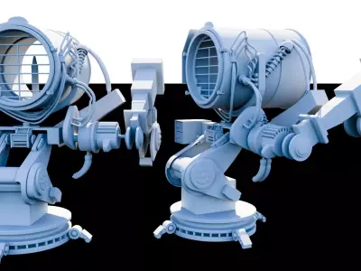 DETAILED PROP AUTODEK MAYA 2019 Low-poly 3D model