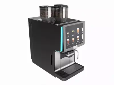 Commercial automatic coffee machine 3D model