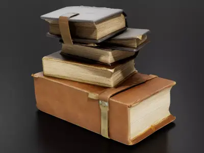 Old Book 02 3D print model
