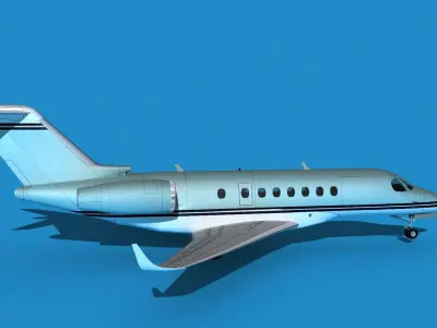 Cessna Citation C700 Longitude V07 3D model