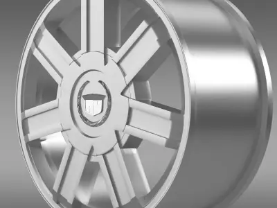 Cadillac Escalade awd 2012 rim 3D model