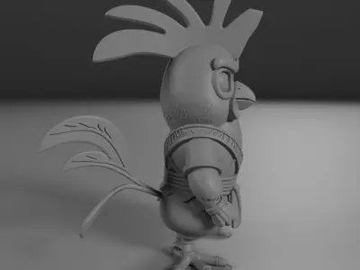 Kyodai Rooster 3D print model