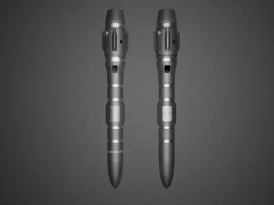 Rocket Aides Low-poly 3D model
