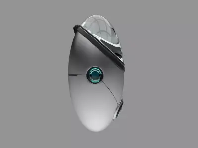 can scifi egg scifi 3D model 3D model
