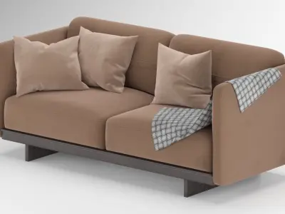 ARLOTT HIGH SOFA 3D model