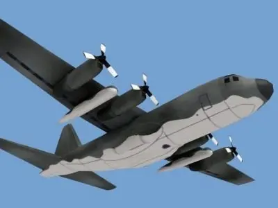 AC130 Spectra 3D model