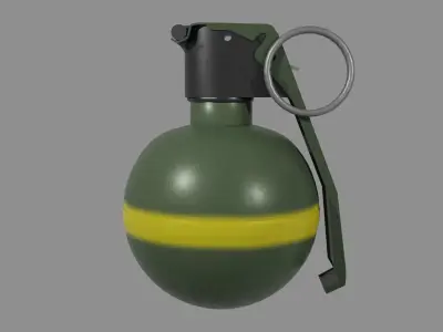 Grenade from CS 2 or CSGO csgo Low-poly 3D model