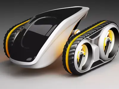 Drone Concept Model 3D model