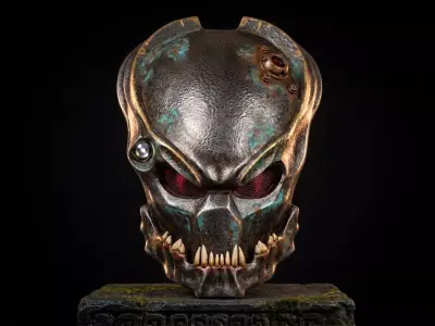 Predator Wearable Mask 3D PRINT 3D model