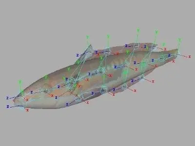 Knez - Coris julis Low-poly 3D model