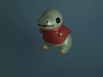 Dino Sweater Free 3D print model