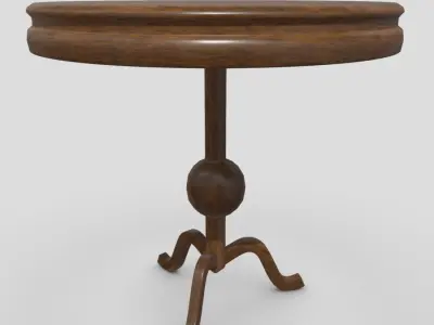CC0 - Table Free low-poly 3D model