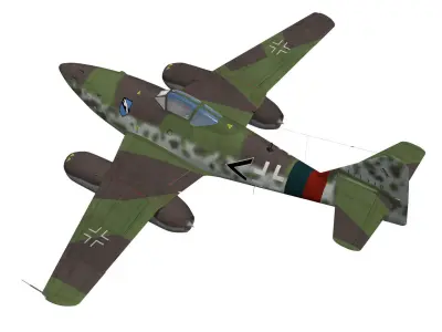 Messerschmitt Me 262 A-1a 3D model