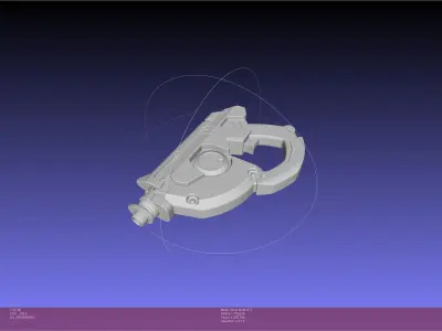 Overwatch Tracer Pulse Pistol 3D model
