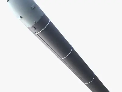 RS-28 Sarmat Satan 2 3D model