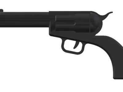 hand gun 3D model