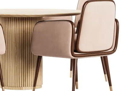 Dining Set 33 3D model