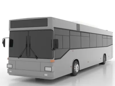 MAN A60 SL202 MANAS Low Low-poly 3D model