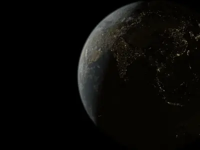 Earth model Free 3D model