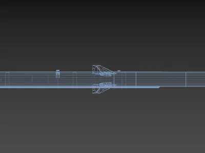 AIM-120C AMRAAM 3D model